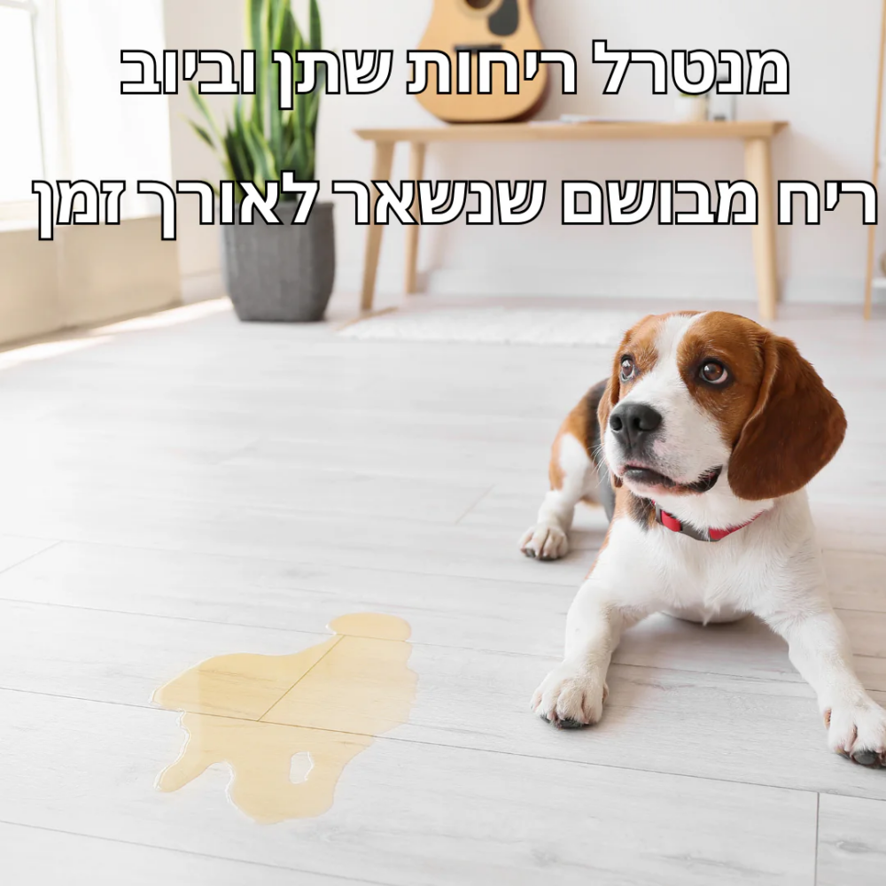 מנטרל ריחות שתן וביוב