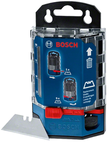 חבילת להבים לסכין חיתוך (50 להבים בחבילה) BOSCH
