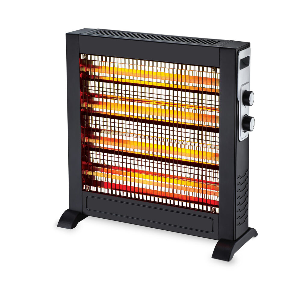 תנור ריצפתי קוורץ 4 גופים 2000W דגם 1004 דילאור