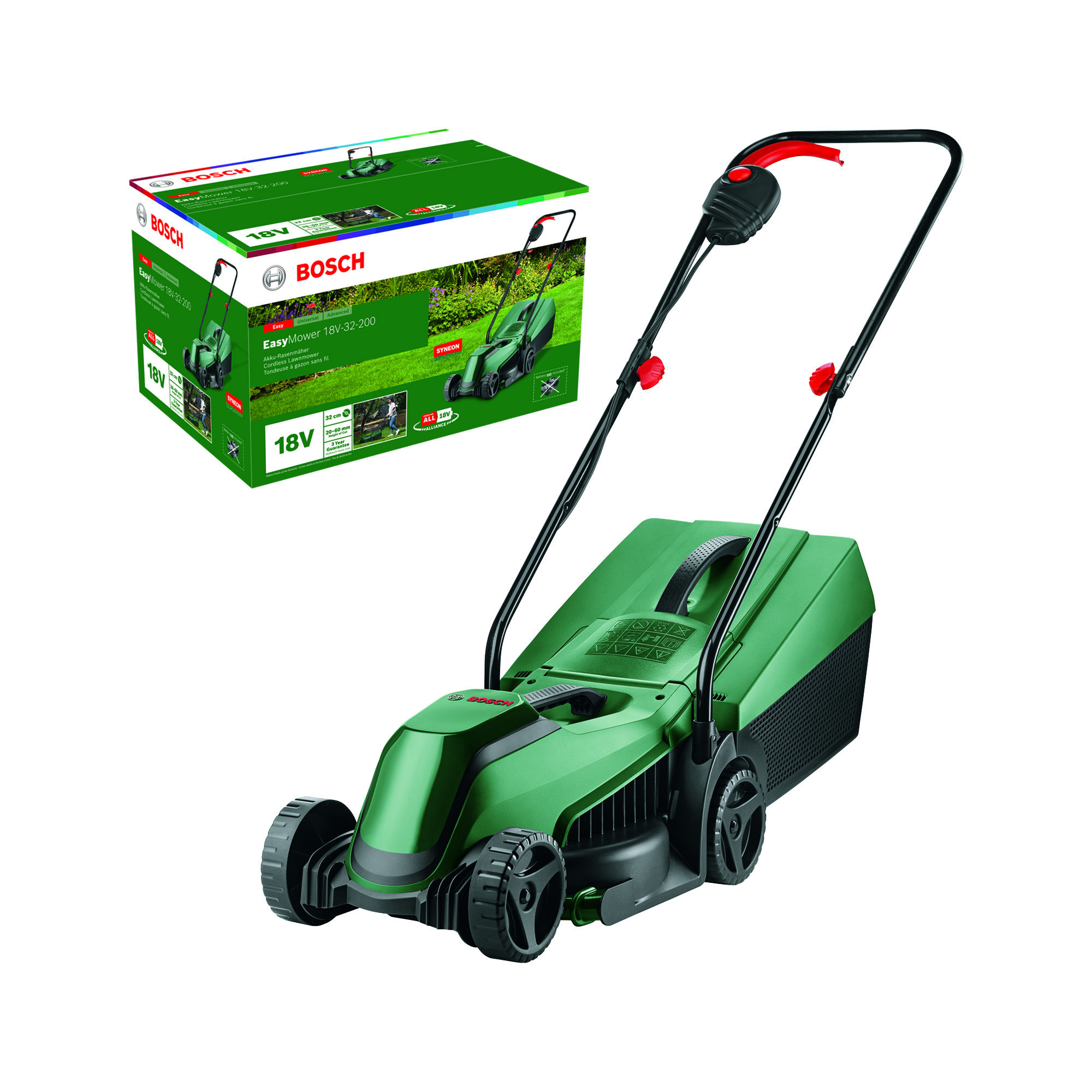 מכסחת דשא נטענת Easy Mower 18V 32 – 200