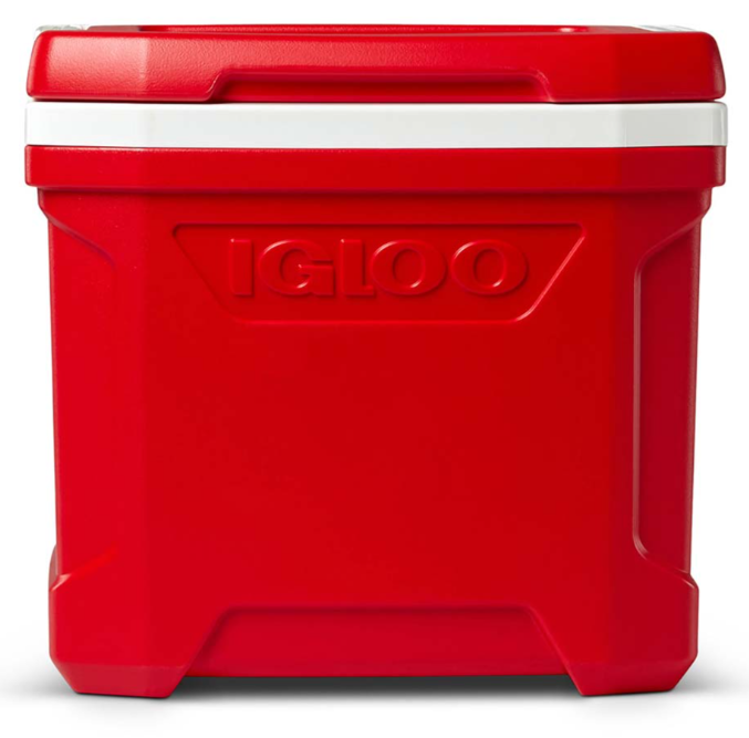 צידנית קשיחה 15 ליטר אדומה/כחולה/אפורה דגם IGLOO | PROFILE