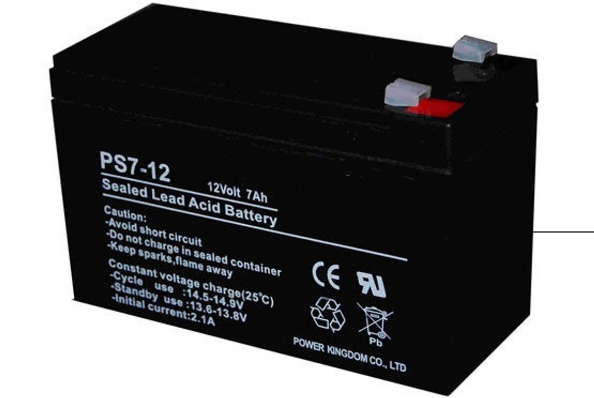 מצבר 12V 7Ah איכותי בטכנולוגיית AGM – מתאים ל-UPS, אזעקות, תאורת חירום וסולארי