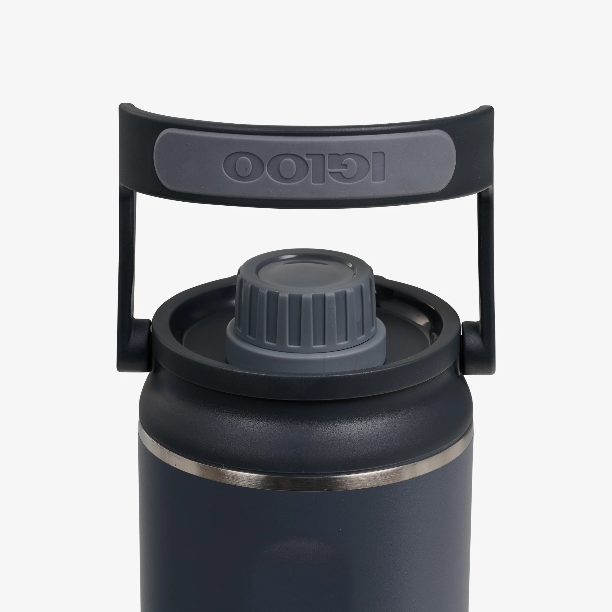 בקבוק תרמי נירוסטה 1.3 ליטר – שומר קור עד 48 שעות - אפור קרבון Igloo – תמונה 3