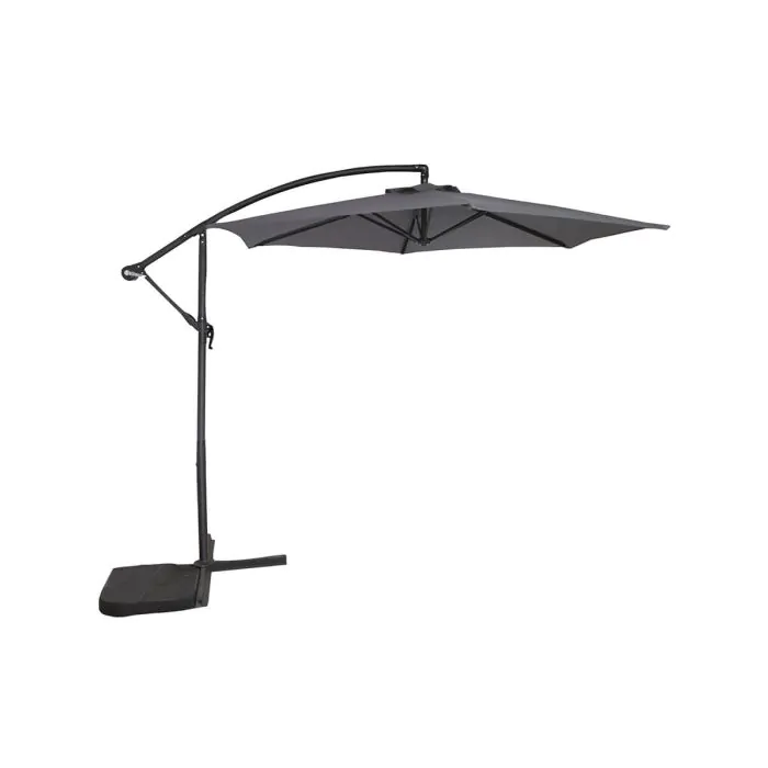 שמשיה צידית בקוטר 3 מטר-אפור