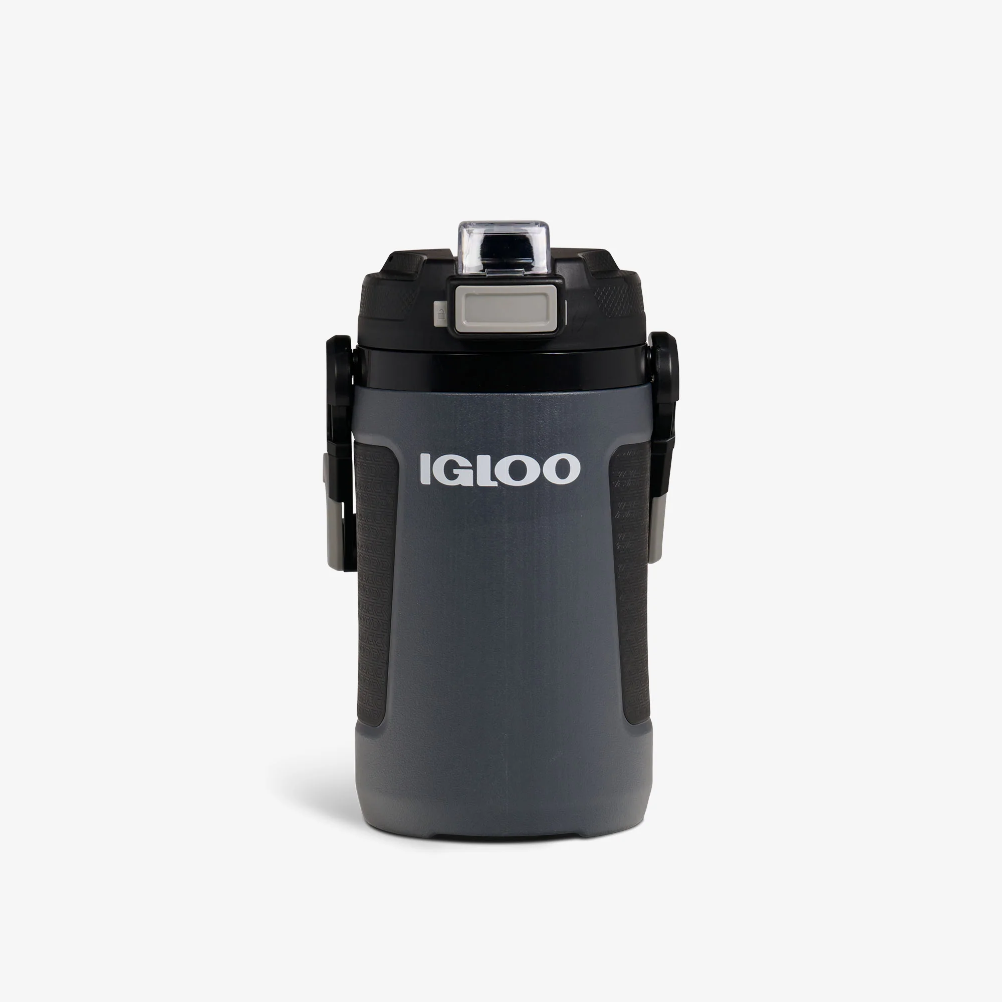 בקבוק שתייה 1.9 ליטר בעיצוב ספורטיבי – Rival מבית Igloo - אפור קרבון
