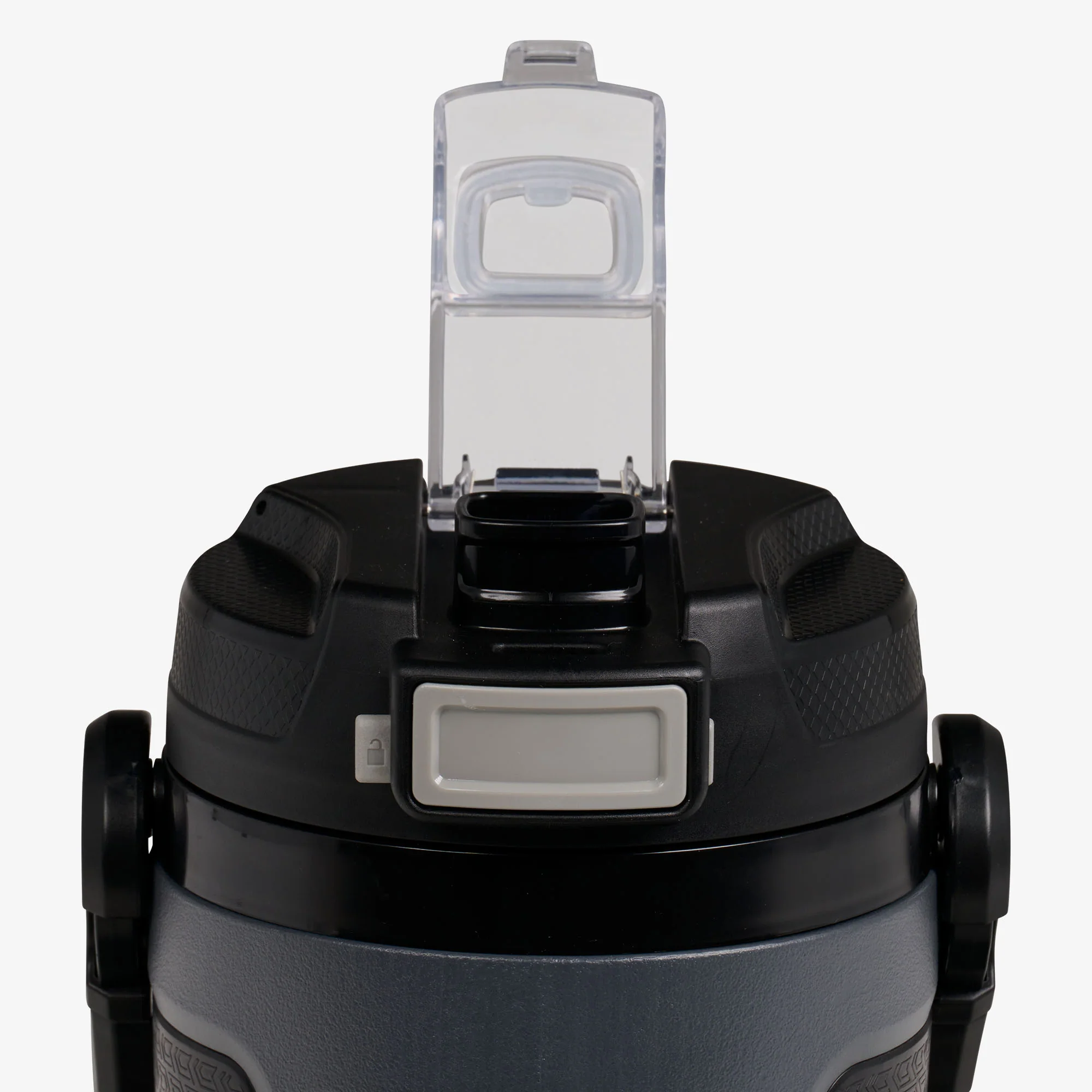 בקבוק שתייה 1.9 ליטר בעיצוב ספורטיבי – Rival מבית Igloo - אפור קרבון – תמונה 2