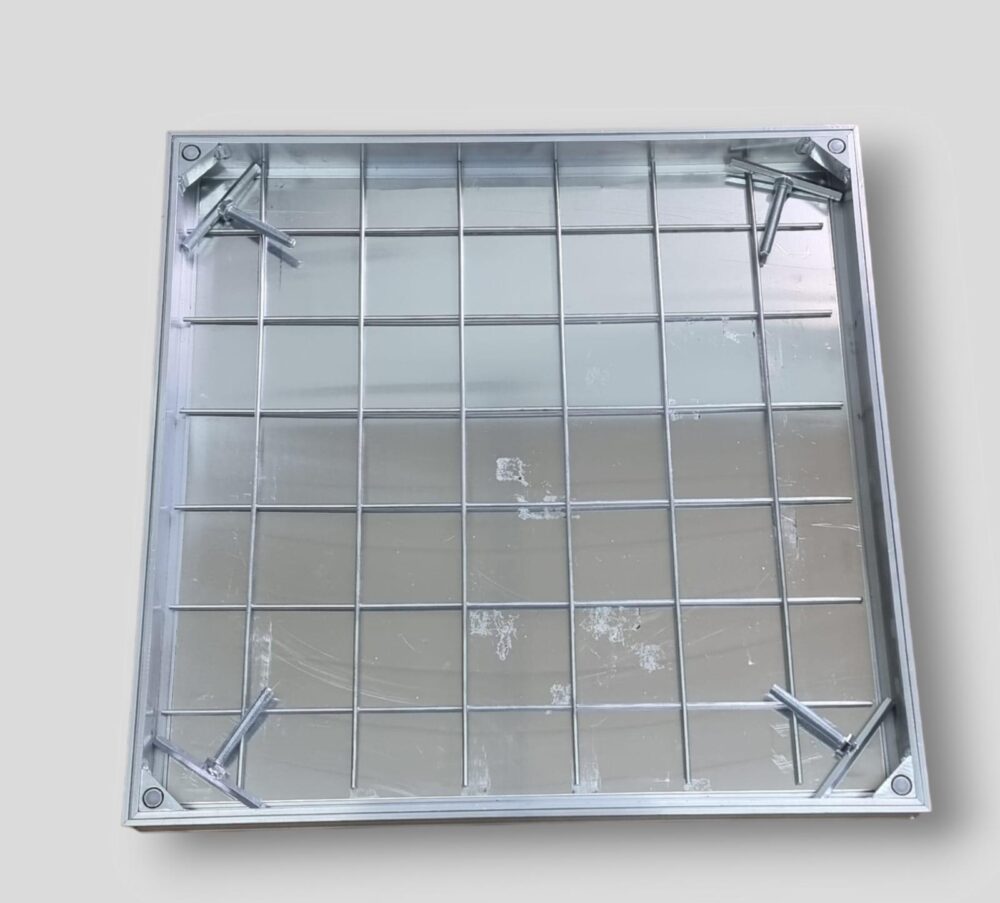 מכסה אלומיניום למדרך הולכי רגל – גובה 6 מ"מ