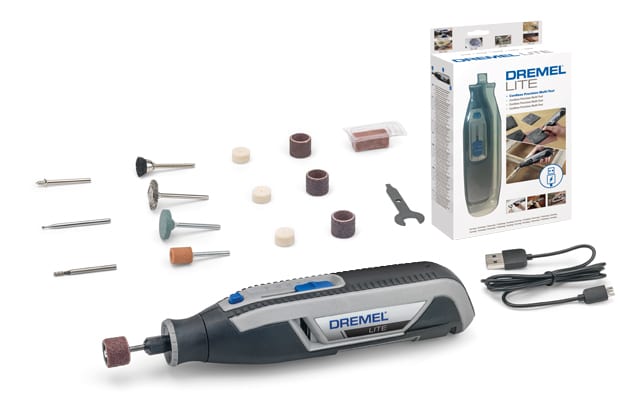 דרמל נטען 3.6V ליתיום + 15 אביזרים DREMEL LITE